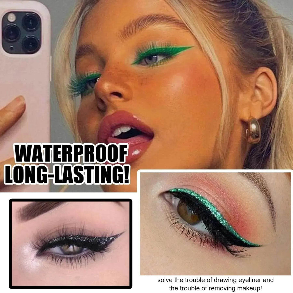 Glittering Eyeliner Sticker False lashes set - EX-STOCK Canada