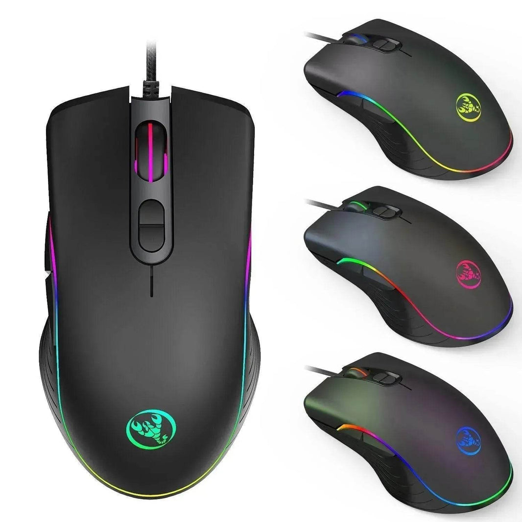 Glowing Gaming Mouse Gaming Wired Mouse - EX-STOCK Canada