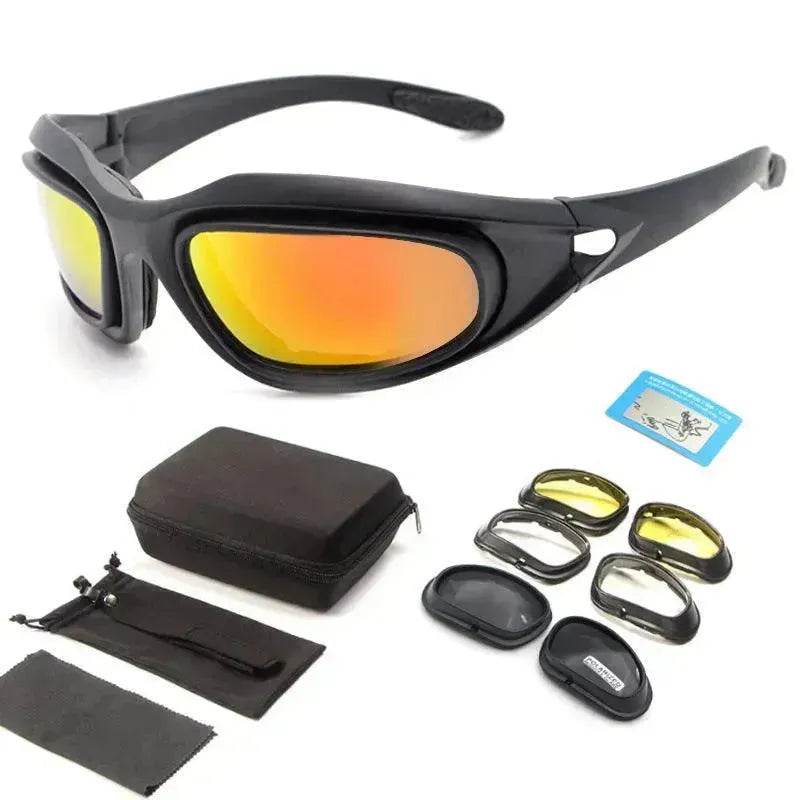 Goggles Polarized Tactical Sunglasses Outdoor Cycling Night Vision Dustproof Sunglasses - EX-STOCK Canada