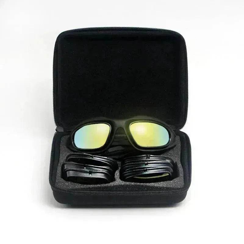 Goggles Polarized Tactical Sunglasses Outdoor Cycling Night Vision Dustproof Sunglasses - EX-STOCK Canada