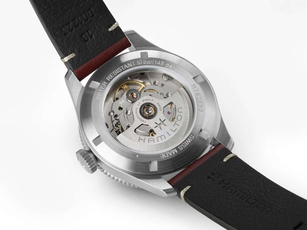 Hamilton Khaki Aviation Pilot Pioneer 38mm Automatic Watch H76265810 - EX-STOCK Canada