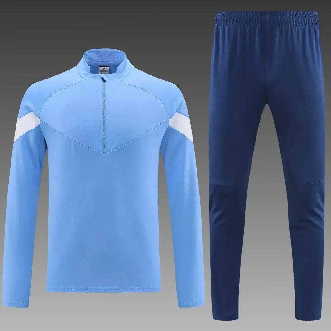 Half Pull Soccer Uniform Training Clothes Outfit - EX-STOCK Canada