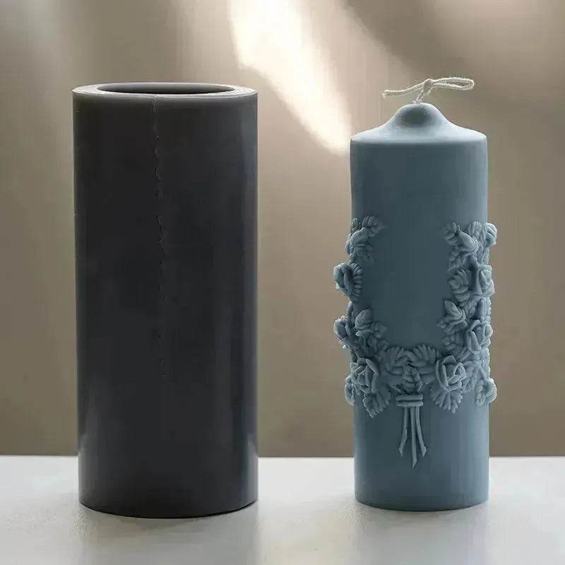 Handmade Cylindrical Scented Candle DIY Mould - EX-STOCK Canada