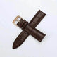 Head Layer Leather Bamboo Knot Pattern Watch Strap Accessories - EX-STOCK Canada