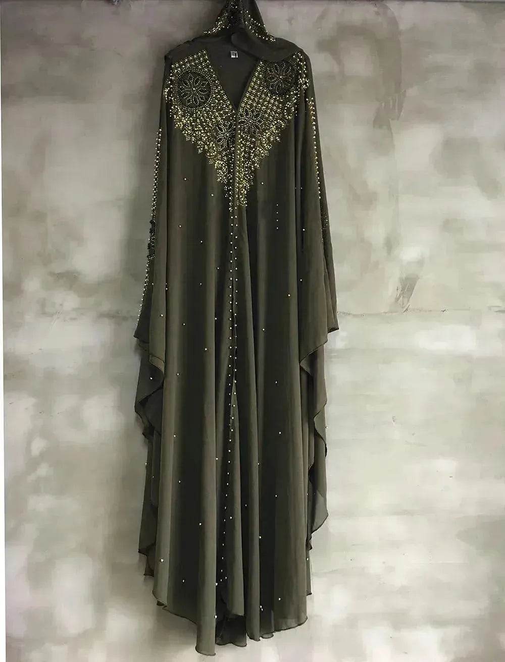 High-definition Arab Shawl Hooded Cloak - EX-STOCK Canada