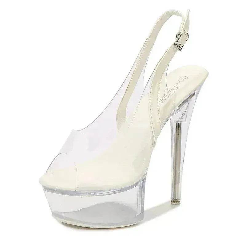 High Heel Platform Shoes High Heels 15CM Car Model Slippers - EX-STOCK Canada