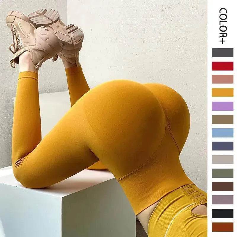 Hip Lifting Fitness Leggings Tummy Control Workout Running Gym Yoga Pants For Women - EX-STOCK Canada