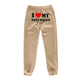 I Love MY BOYFRIEND Printed Trousers Casual Sweatpants Men And Women Sports Pants - EX-STOCK Canada