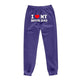 I Love MY BOYFRIEND Printed Trousers Casual Sweatpants Men And Women Sports Pants - EX-STOCK Canada