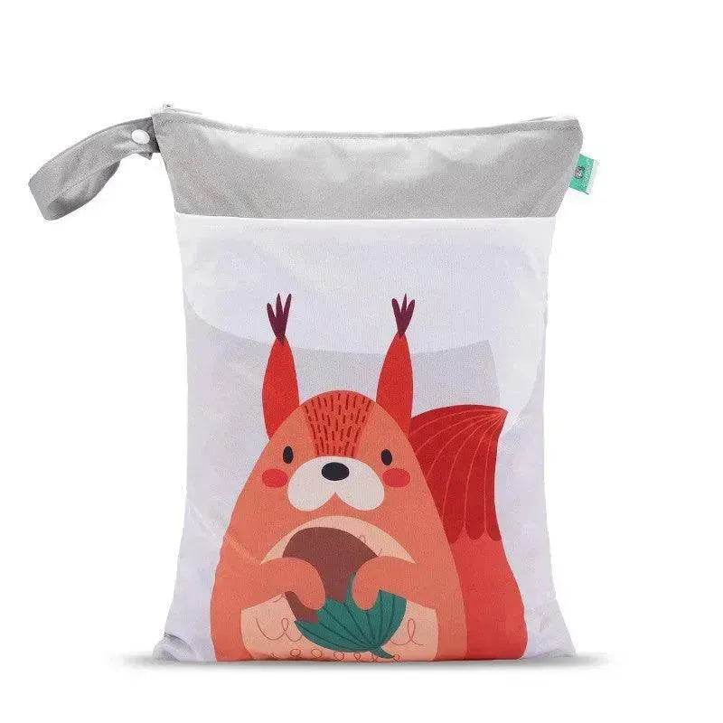 Infant Baby Diaper Storage Bag Travel Portable Diaper Bag Waterproof Clothes Diapers - EX-STOCK Canada