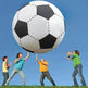 Inflatable Football Beach Ball Inflatable Football Children Toy Football Toddler Parent-child Activities Football - EX-STOCK Canada