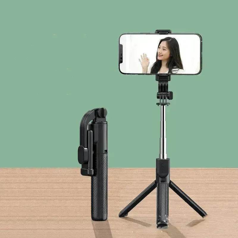 Integrated Selfie Stick Bluetooth Mobile Phone Live Streaming Tripod Stand - EX-STOCK Canada
