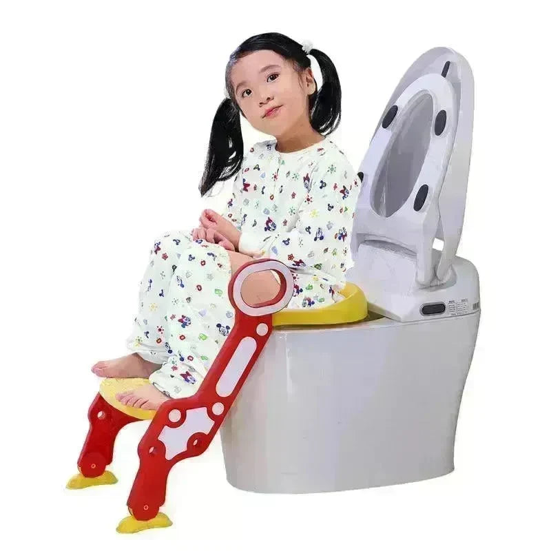 Kids Children's Foldable Stepped Toilet Ladder - EX-STOCK CANADA