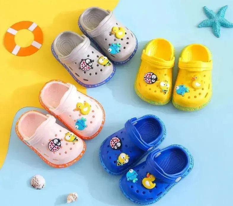 Kids Slippers for Boys Girls Cartoon Shoes Summer Toddler - EX-STOCK Canada