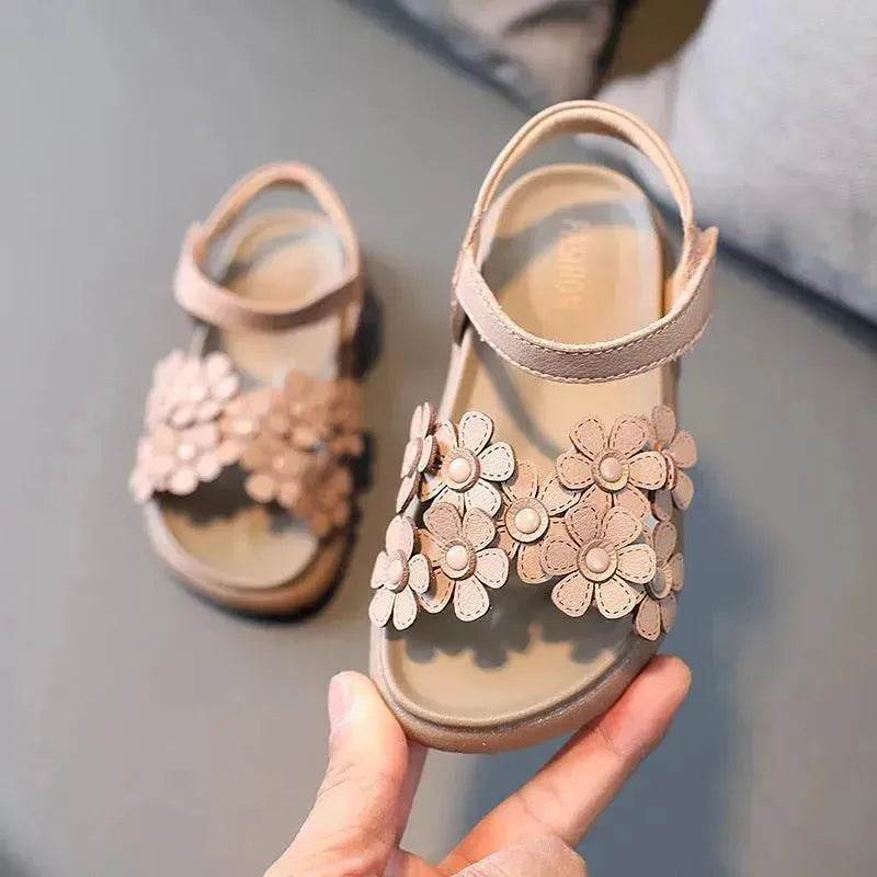 Korean Version Of The Big Kids Flower Soft-soled Beach Shoes - EX-STOCK Canada