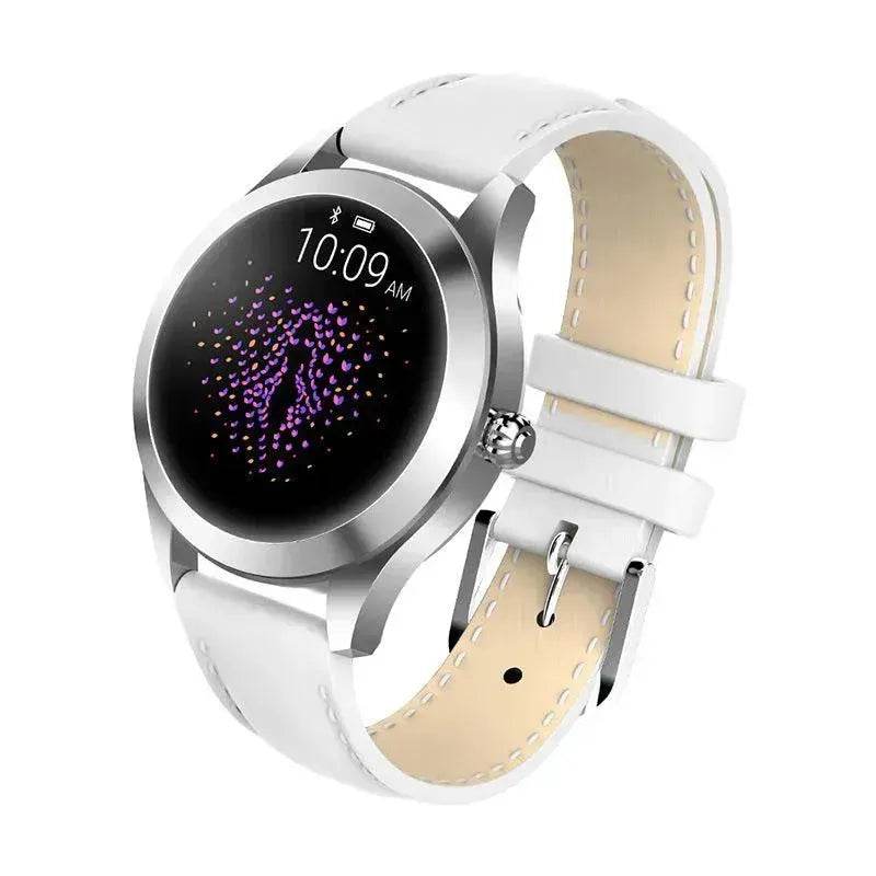 KW10x Smartx Watchx Heartx Ratex Monitoringx Sportsx Stepx Sleepx Qualityx Monitoringx Flipx Wristx Brightx Waterproofx Femalex Smartx Braceletx - EX-STOCK Canada