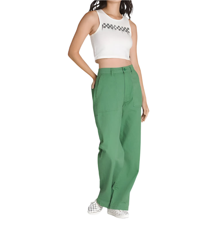 Vans Check Wash - Canotta Corta da Donna - EX-STOCK Canada