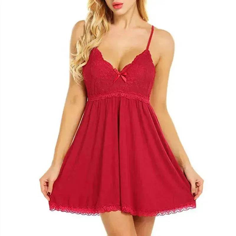 Lace Lingerie Sling Dress - EX-STOCK Canada