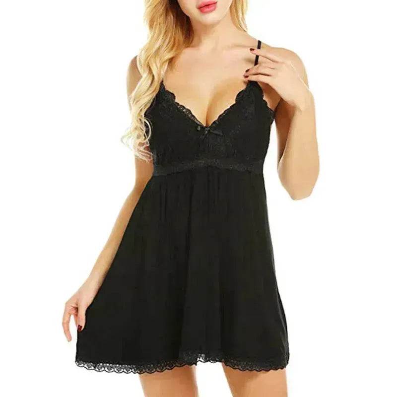 Lace Lingerie Sling Dress - EX-STOCK Canada