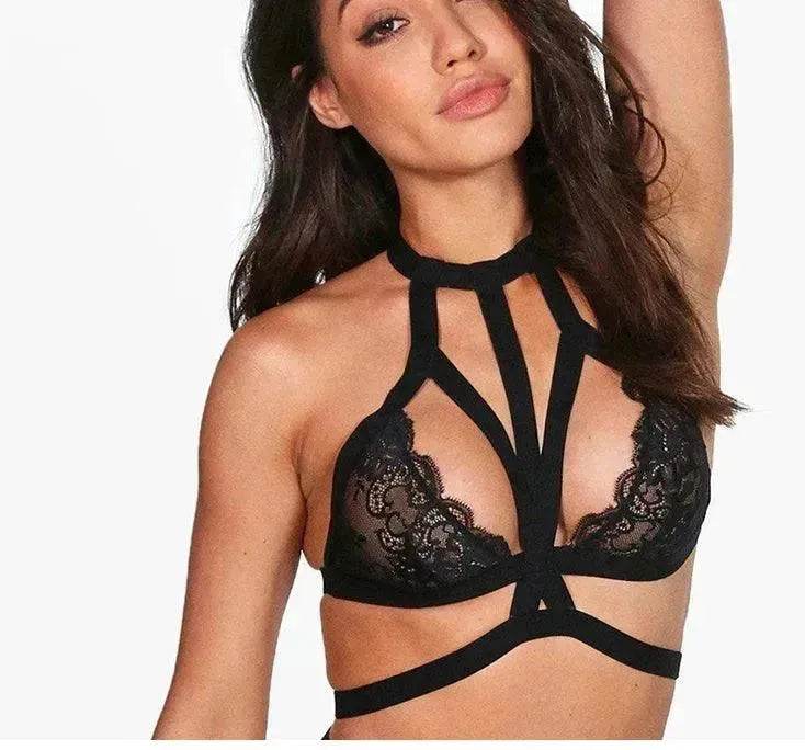 Lace perspective bandage lingerie - EX-STOCK Canada