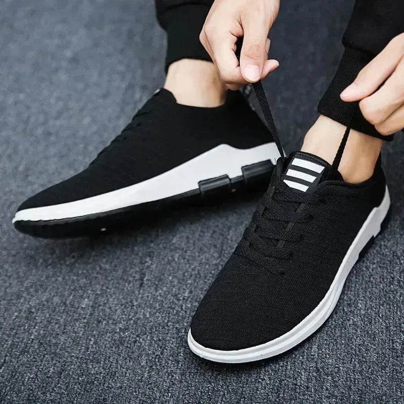 Lace-up Breathable Shoes, Light Sports Casual Shoes, Canvas Shoes, Shoes - EX-STOCK Canada