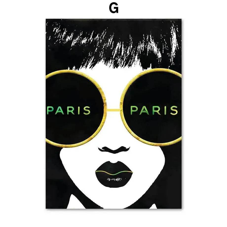 Ladies Flower Bag Canvas Wall Living Room - EX-STOCK Canada