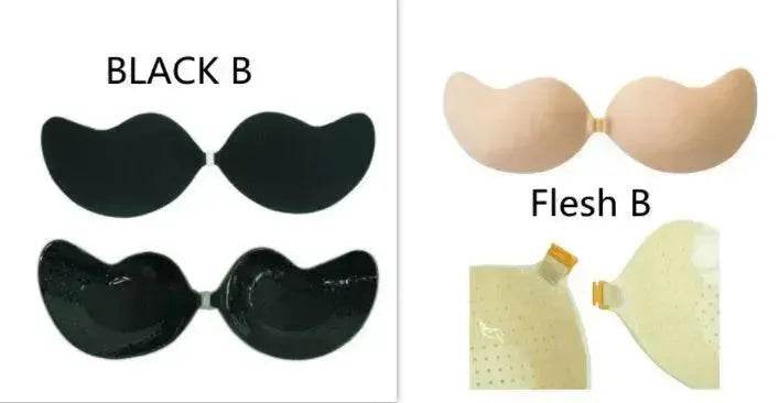 Lala Goddess Mango Cup With Deep V Invisible Bra Women's Swimwear Bridal Wedding Dress Gathered Chest Stickers Wholesale - EX-STOCK Canada