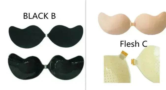 Lala Goddess Mango Cup With Deep V Invisible Bra Women's Swimwear Bridal Wedding Dress Gathered Chest Stickers Wholesale - EX-STOCK Canada