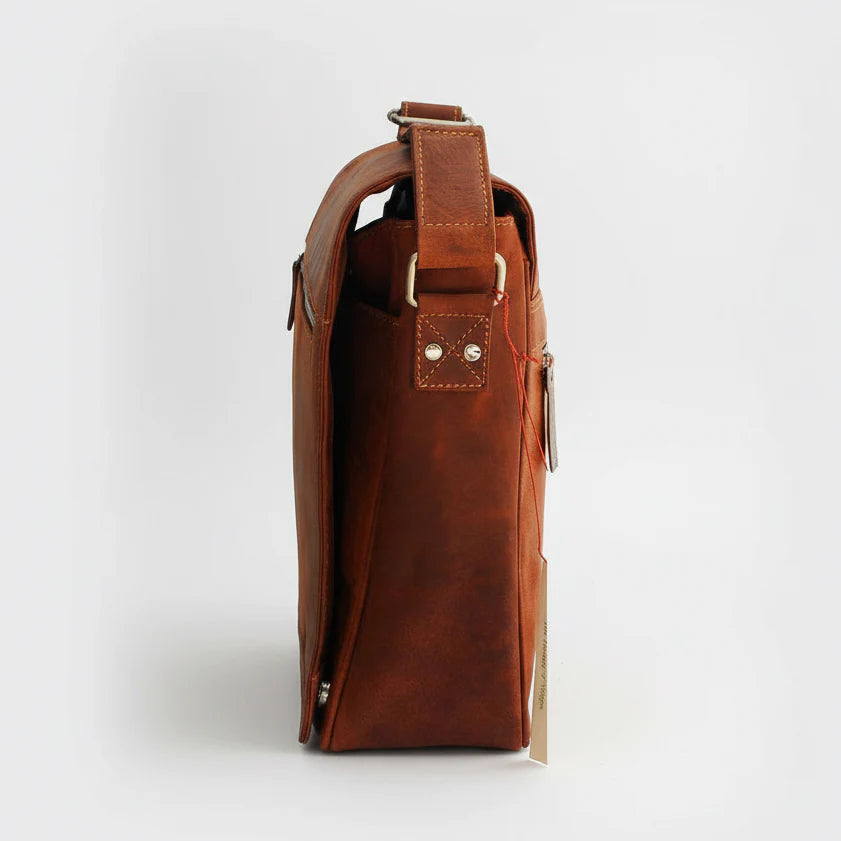 Greenwood Leather Laptop Bag EX-STOCK Canada