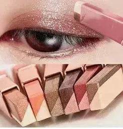 Lazy Eyeshadow Stick Stereo Gradient Shimmer Double Color Eye Shadow Pen Waterproof Easy To Wear Eyeshadow - EX-STOCK Canada