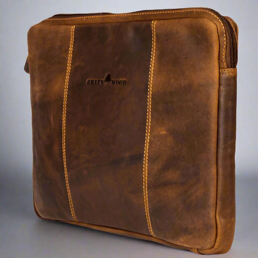 Housse en cuir Greenwood pour ordinateur portable MacBook Pro/Air 13"EX-STOCK Canada