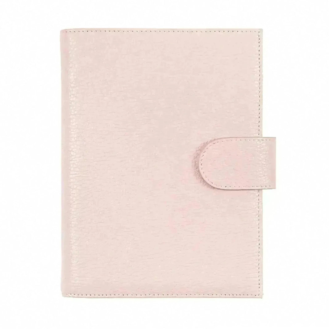Leather Notebook Lychee Pattern Head Layer Cowhide A6 Loose-Leaf Diary - EX-STOCK CANADA