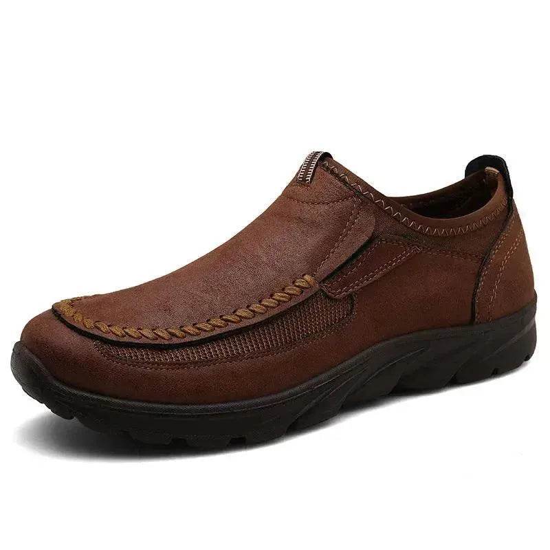 Leather Shoes Men's British Leather Shoes Casual Shoes - EX-STOCK Canada