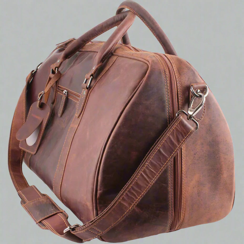 Greenwood Leather Weekend Travel Bag EX-STOCK Canada