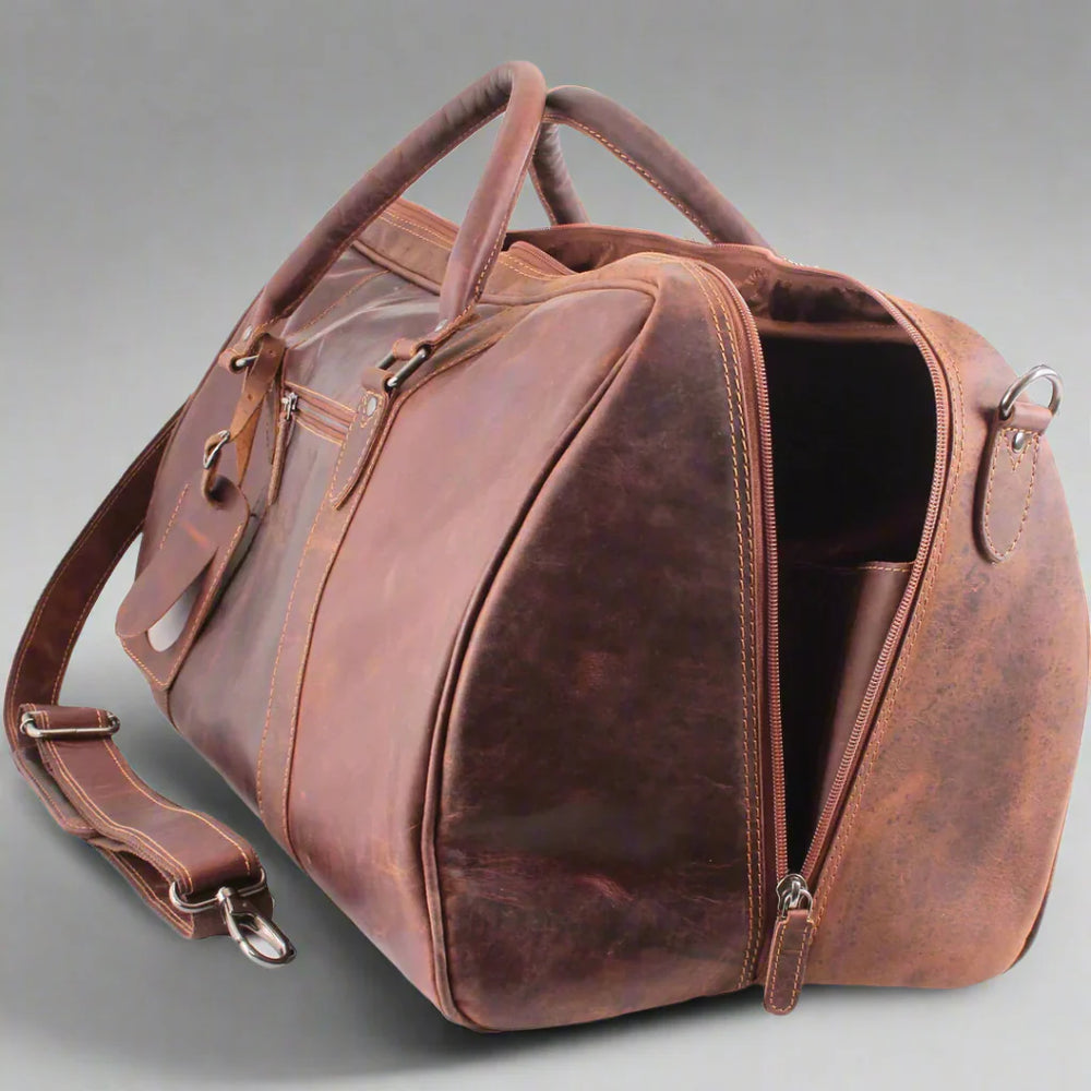 Greenwood Leather Weekend Travel Bag EX-STOCK Canada