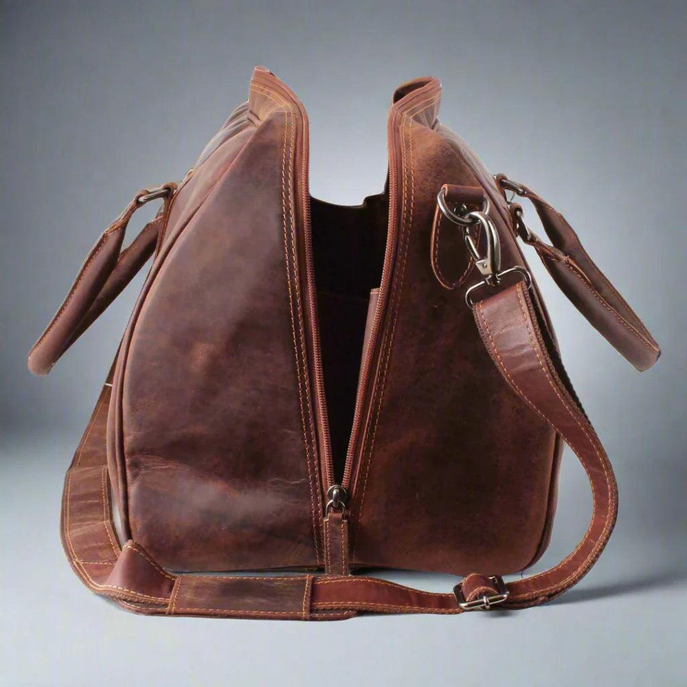 Sac de voyage week-end en cuir GreenwoodEX-STOCK Canada