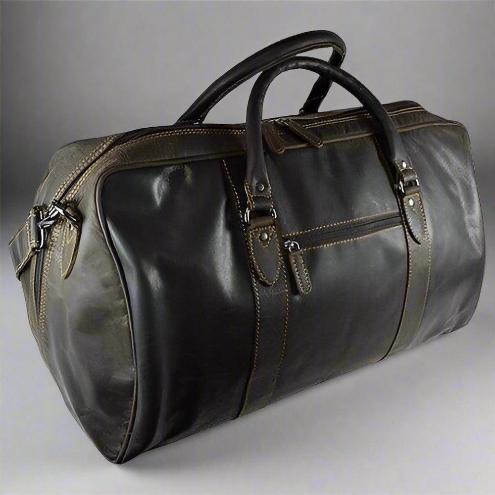 Sac de voyage week-end en cuir GreenwoodEX-STOCK Canada