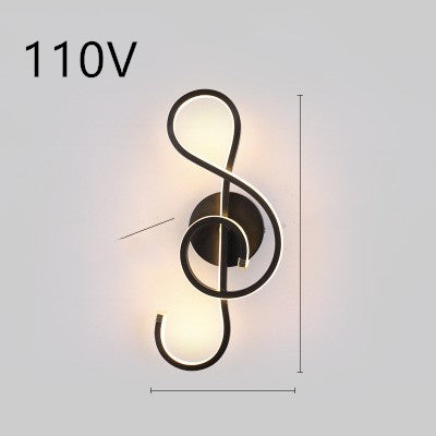 led wall lamp nordic minimalist bedroom bedside lamp EX-STOCK Canada
