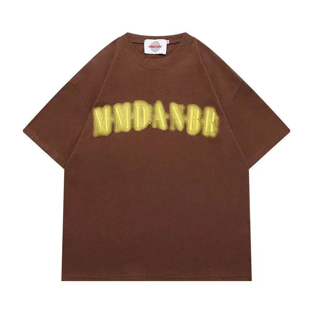 Letter Embroidered Cotton Casual Short Sleeve - EX-STOCK Canada