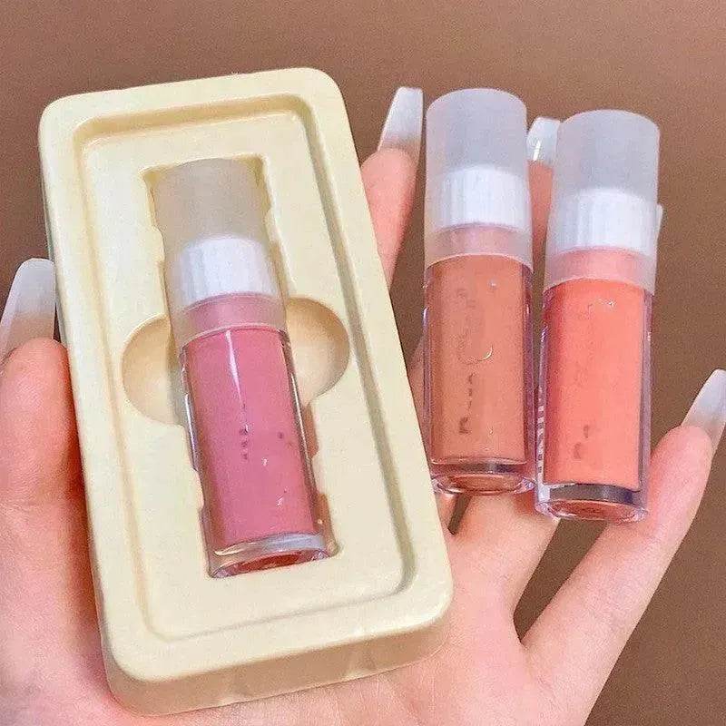 Liquid Powder Blusher Ruddy And Expansive Color Eye Shadow Cosmetic Makeup - EX-STOCK Canada