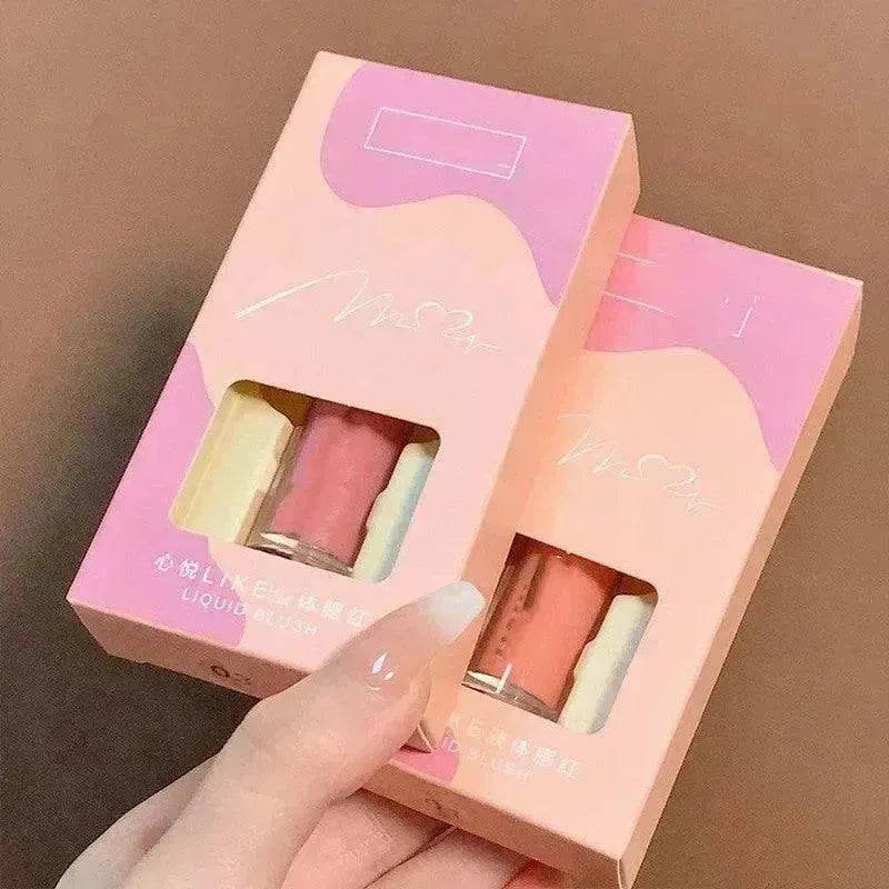 Liquid Powder Blusher Ruddy And Expansive Color Eye Shadow Cosmetic Makeup - EX-STOCK Canada