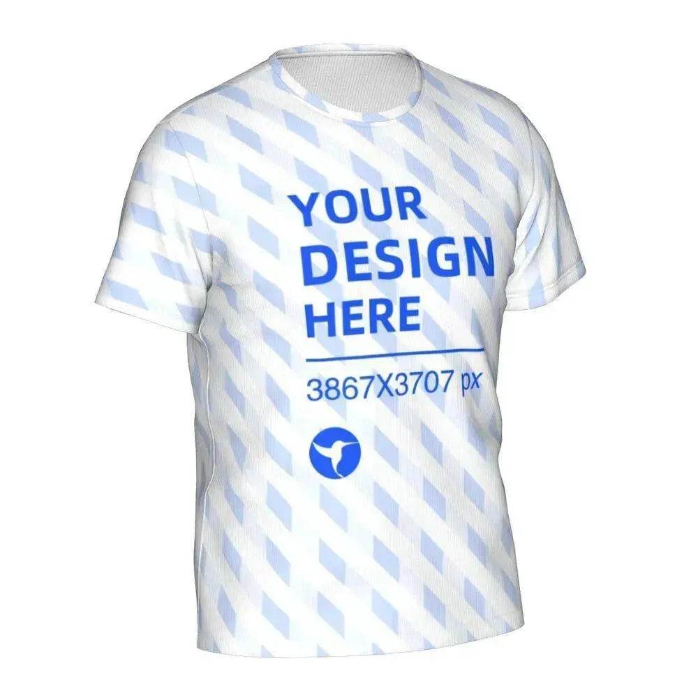 Loose And Comfortable Men's Short Sleeve Full Width T-shirt - EX-STOCK Canada