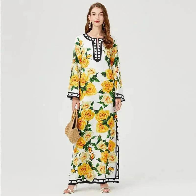 Loose Bohemian Holiday Dress Women - EX-STOCK Canada