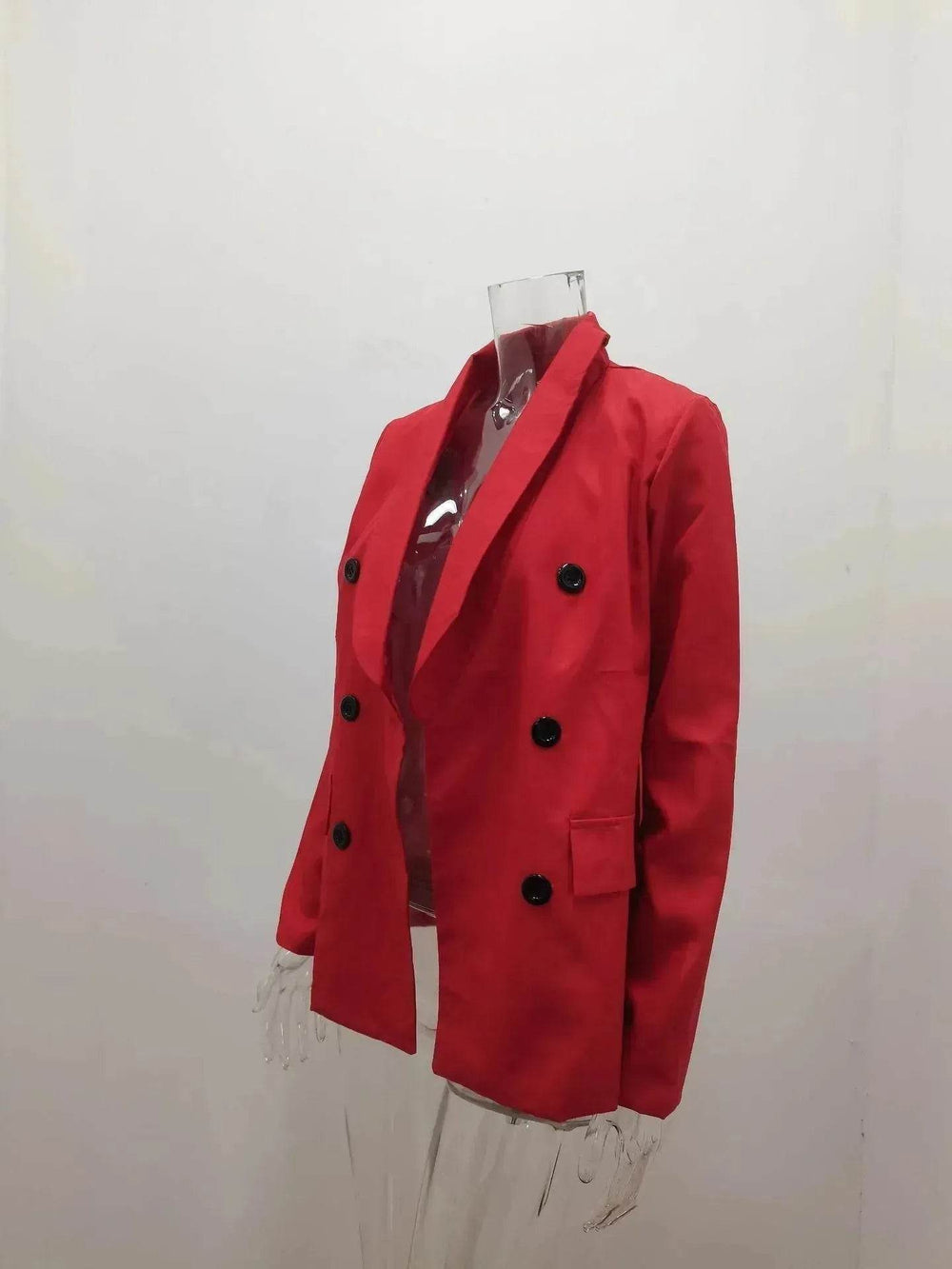 Loose Long-sleeved Knitted Solid Color Sweater - EX-STOCK Canada