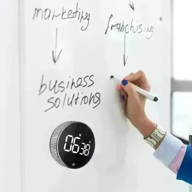 Magnetic Tire Round Timer For Baking Kitchen - EX-STOCK CANADA
