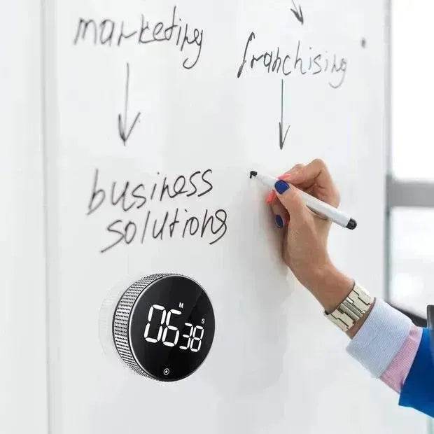 Magnetic Tire Round Timer For Baking Kitchen - EX-STOCK Canada