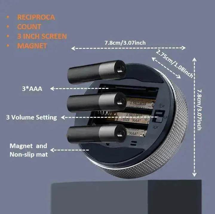 Magnetic Tire Round Timer For Baking Kitchen - EX-STOCK Canada