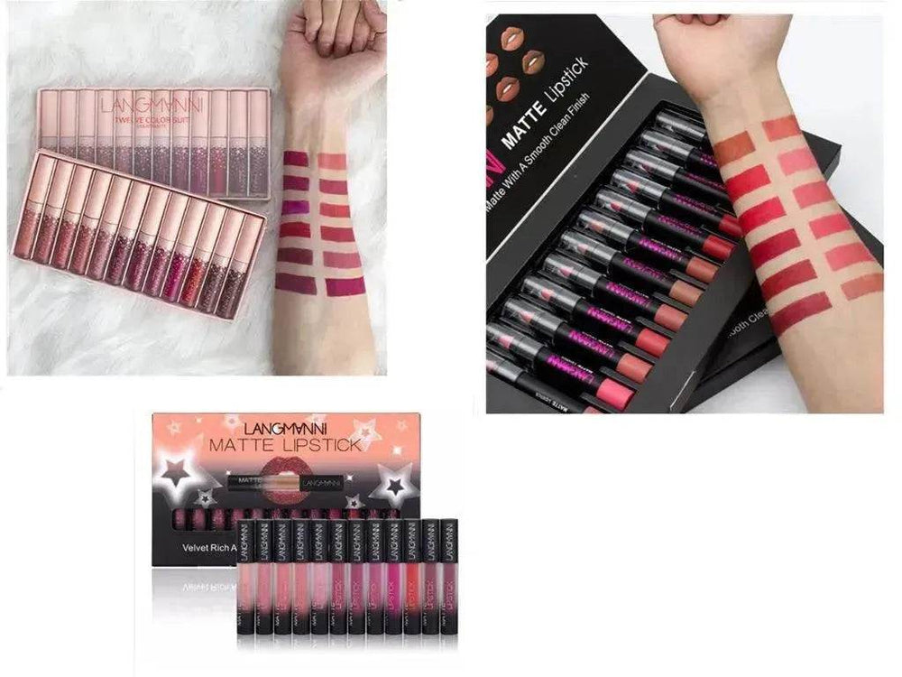Matte Lipstick Waterproof Long-lasting Velvet Lipstick Set - EX-STOCK Canada