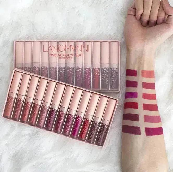 Matte Lipstick Waterproof Long-lasting Velvet Lipstick Set - EX-STOCK Canada