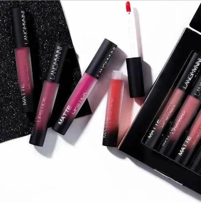Matte Lipstick Waterproof Long-lasting Velvet Lipstick Set - EX-STOCK Canada